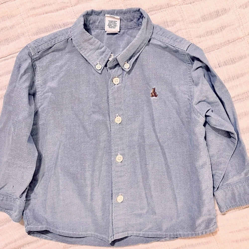 Long Sleeve Gap Polo